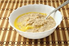 Каша овсяная с сыром