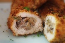 Зразы куриные с грибами
